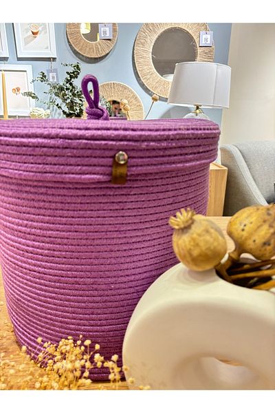 MaVaux Victor 30x30 Medium Size - Καλάθι και οργανωτής γλάστρας πολλαπλών χρήσεων με καπάκι