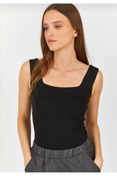 Sashaa Collection sashaa geniş askılı triko bady