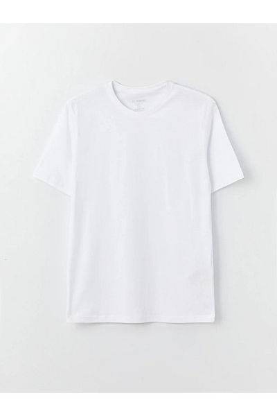 LC Waikiki Ανδρικό μπλουζάκι LCWAIKIKI Classic Crew με κοντό μανίκι χτενισμένο βαμβακερό