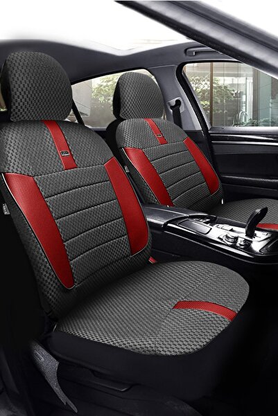 TROBUS Peugeot Partner Tepee Serisi Uyumlu Vira Serisi Araba Koltuk Kılıfı Takımı Pamuklu Deri Detay