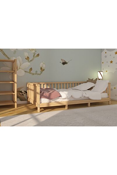 woodandmontessori ayaklı kanepe model montessori çocuk karyola