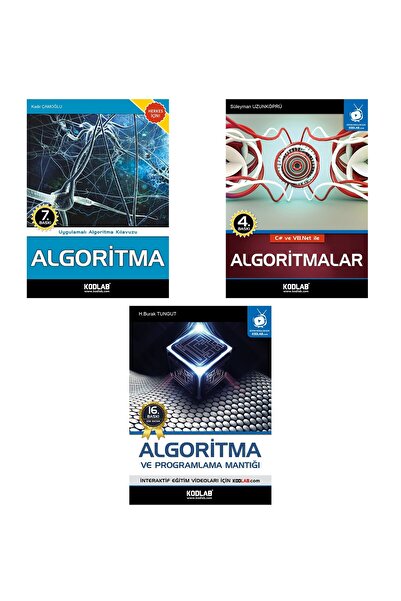 Genel Markalar KODLAB YAYIN ALGORİTMA EĞİTİM SETİ