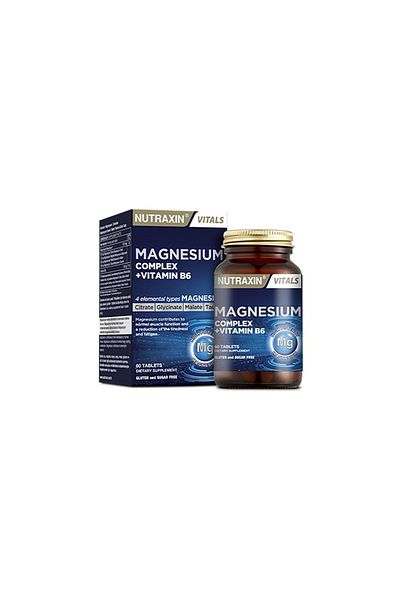Nutraxin Magnesium Complex + Vitamin B6 60 Tablets