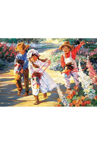 Art Puzzle We Went We Went!500 Piece Puzzle