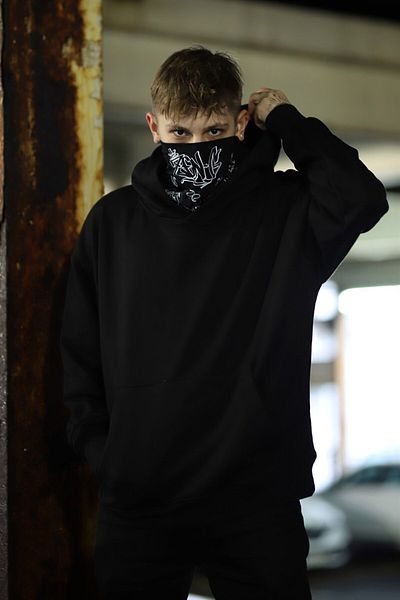Ghetto off limits Zen-g Mask Φούτερ με κουκούλα