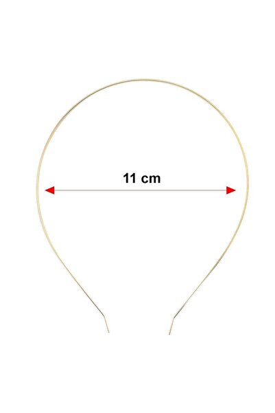 Oren Turkey Metal Tel Taç Altın 10 Adet