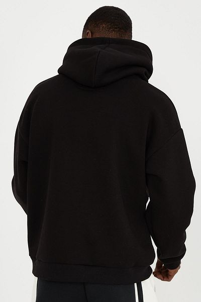 Ghetto off limits Basic Oversize Unisex Black Sweatshirt