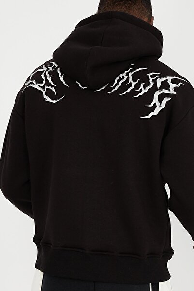 Ghetto off limits Silver Oversize Unisex Sweatshirt