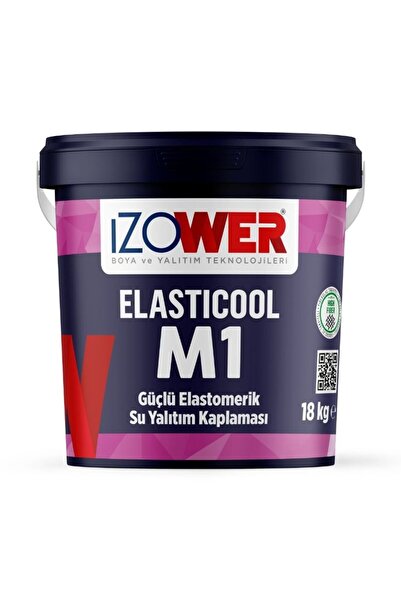 izower M1 Güçlü Elastomerik Su Yalıtım Kaplaması- Beyaz- 18 Kg