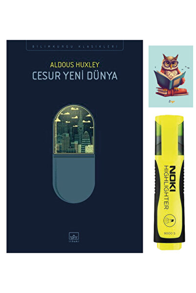 İthaki Yayınları Cesur Yeni Dünya - Aldous Huxley 9789756902165 - Sarı Fosfor...