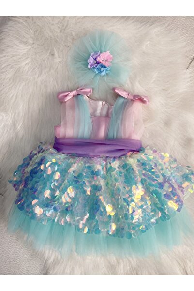 İlknur Karaca Design Pembe Deniz Kızı Özel Gün Elbisesi