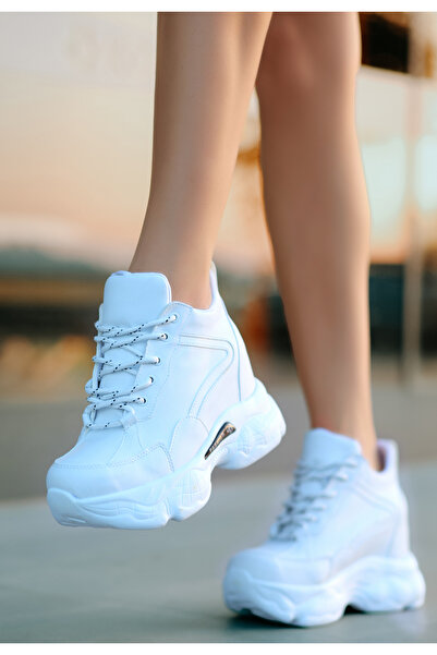 Madam Tarz Milano Γυναικεία κρυφή σφήνα τακούνι Casual γυναικεία σπορ