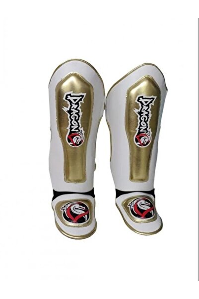 Dragondo Beyaz 40725-P Kaval Ayak Koruyucu Kick Boks Kaval Koruyucu
