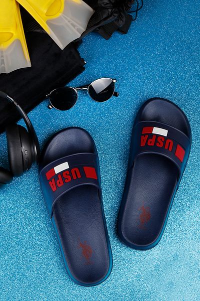 U.S. Polo Assn. 3M Smaug 3Fx Men's Slippers101369456 Navy Blue