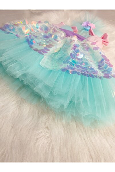 İlknur Karaca Design Pembe Deniz Kızı Özel Gün Elbisesi