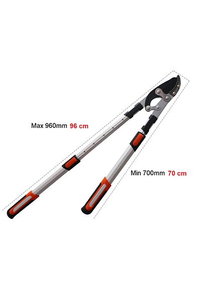 Toptancı Amca PRODING SCISSORS EXTENSIONED TELESCOPIC SCISSORS TIE SCISSORS PRODING 70-100 CM