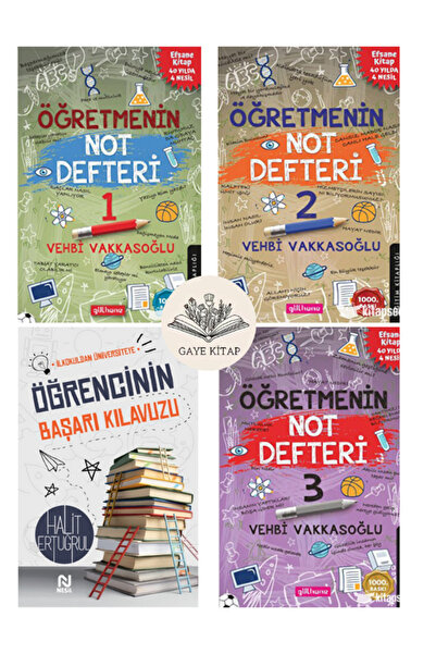 Gülhane Yayınları Öğretmenin Not Defteri 1-2-3 ve Öğrencinin Başarı Kılavuzu ...