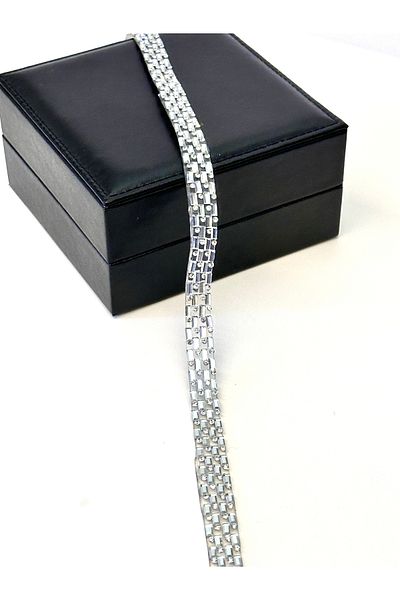 ODDA TASARIM ATÖLYESİ Eni with crystal stones attached with iron: 1 cm length: 1M strip