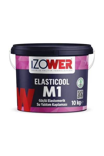 izower M1 Güçlü Elastomerik Su Yalıtım Kaplaması Gri 10 kg