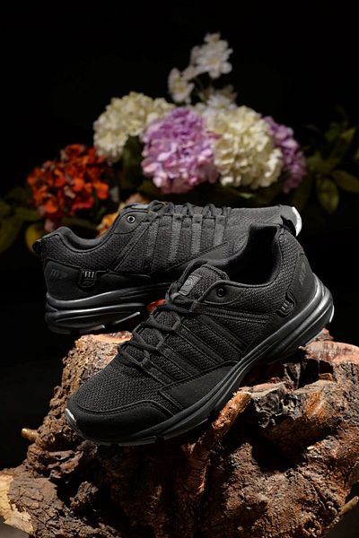 M.P. Men's Black Summer Anti-Sweat Breathable Orthopedic Anti-Slip Sole Lightweight Comfortable Style Sports Shoes