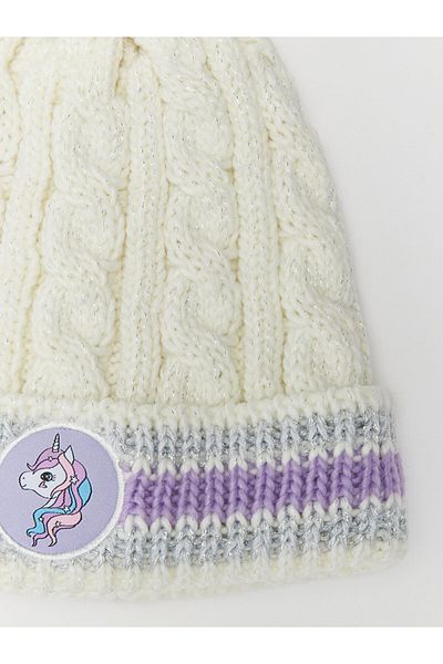 LC Waikiki LCW Label Printed Girl's Beret