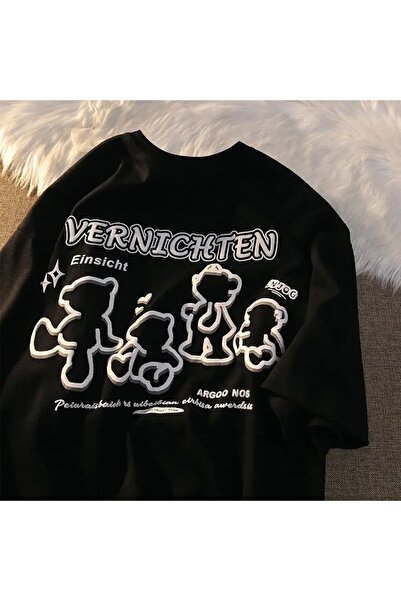 Tarzsokak Crna unisex majica Vernichten Einsicht Lik