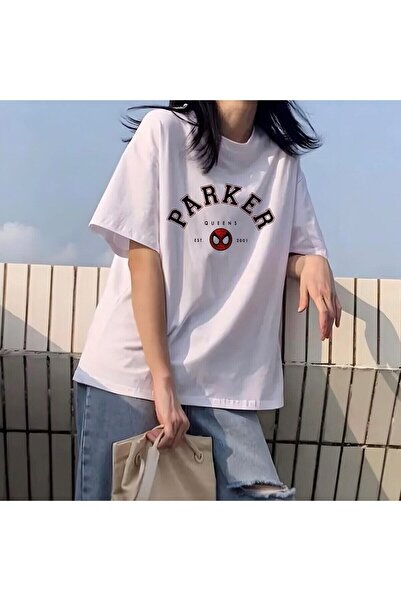 Tarzsokak Tricou alb unisex Peter Parker Spiderman