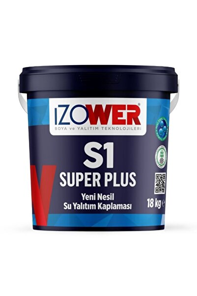 izower S1 Süper Plus Su Yalıtım Kaplaması- Beyaz- 18 Kg