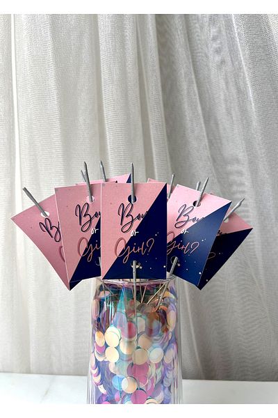 The Istanbul Event 10-Piece Gender Party Girl or Boy "Boy or Girl" Party Torch