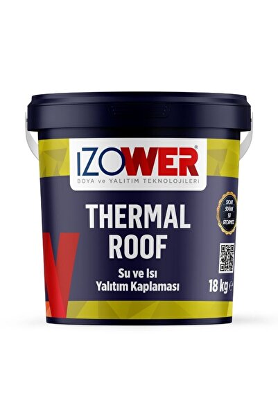 izower Thermal Roof Isı Ve Su Yalıtımı- Beyaz- 18 Kg