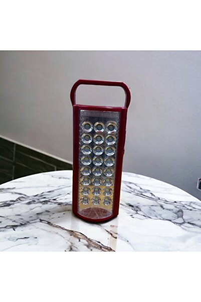 SERMER PAZARLAMA ŞARJ EDİLEBİLEN 24 LEDLİ 80 SAAT KESİNTİSİZ AYDINLATMA IŞILD...