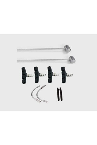 CARELLİ Bisiklet Fren Papuç Pipo Körük Fren Tel Fren Bakım Seti Bisiklet Yede...