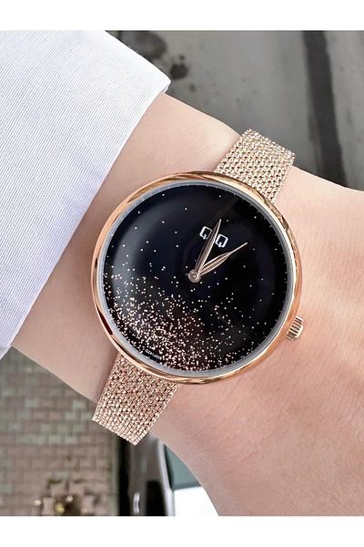 Q&Q Women's Straw Cord Wristwatch