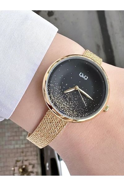 Q&Q Women's Straw Cord Wristwatch