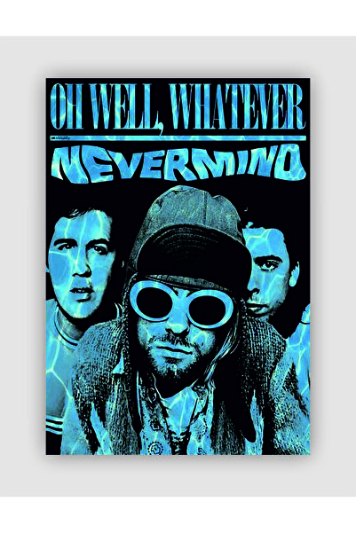 fırsatlar diyarı Nirvana - Oh Well, Whatever Nevermind Duvar Posteri - Kalın ...