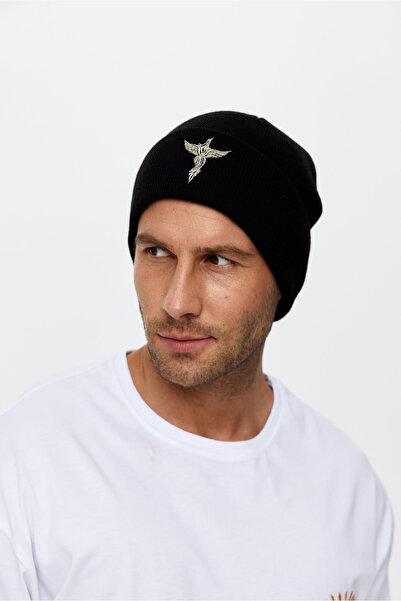 Nakışlı Unisex Pamuk Bere