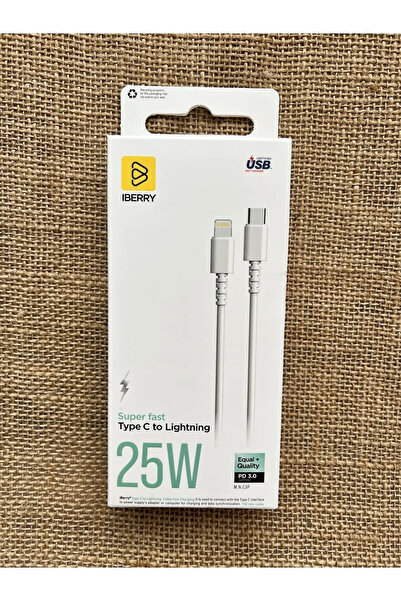 İBERRY iberry Type-C den Lighting e 25W Şarj Kablosu
