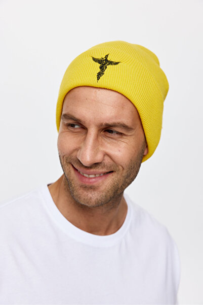 Nakışlı Unisex Pamuk Bere