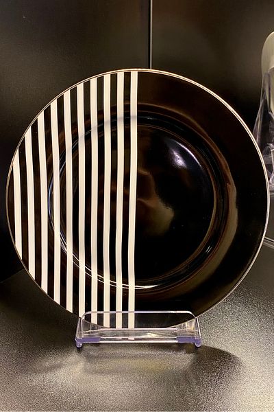 Lucky Art Mila Bone 20 cm 4-Piece Cake Plate - Lyba 027