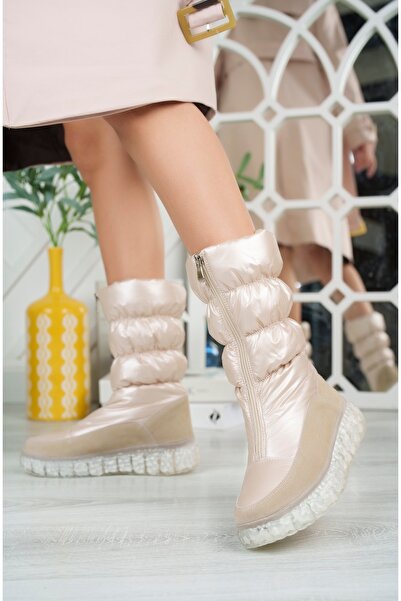 Khayt Αδιάβροχες γυναικείες μπότες με αντιολισθητική σόλα Snova με φερμουάρ