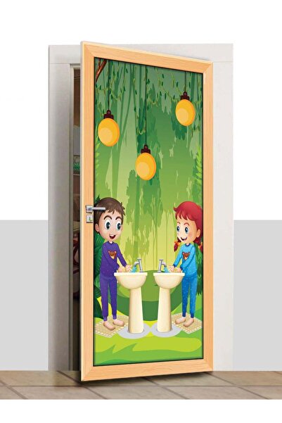 SINIF SEPETİ تزيين باب المدرسة - المرحاض - K1165