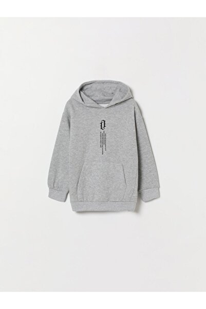 TRENDKUTU Παιδική μπλούζα με στάμπα Unisex με κουκούλα