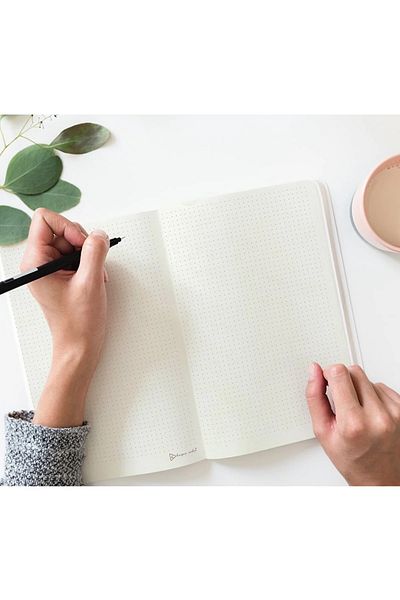 Copyder Gold Gilded Hard Cover Notebook Planner 256 Sheets