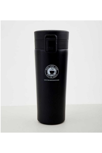 Janset Personal Thermos with Safety Lock Leak Proof Stainless Steel Filter for tea coffee herbal tea