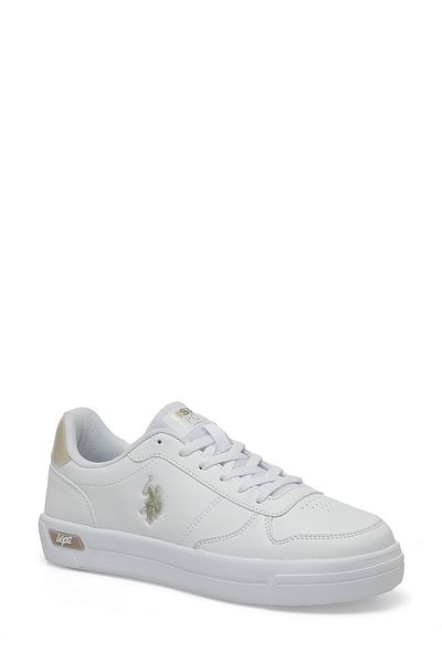 U.S. Polo Assn. White Women's Sneaker Ellis