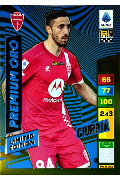 Panini CIURRIA PREMIUM ORO LIMITED EDITION