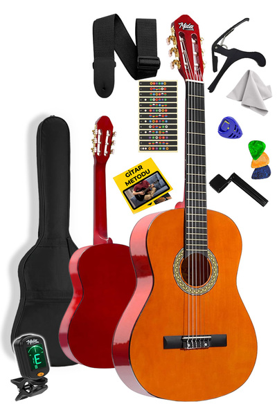Midex Cg-36or-pak Kaliteli 36 Inç 3/4 Junior Çocuk Gitarı 8-12 Yaş (çanta Tun...