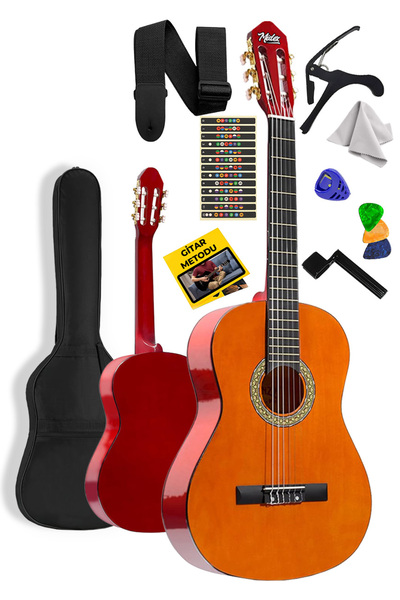 Midex Cg-36OR Kaliteli 36 Inç 3/4 Junior Çocuk Gitarı 8-12 Yaş Arası (ÇANTA A...