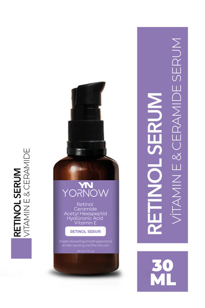 Retinol Serum- Ceramide, Vitamin E 30 Ml