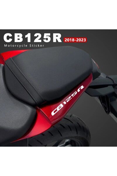 SA Printpro Honda Cb125r Neo Sports Cafe 2018-2023 Granaj Sticker Etiket Siyah